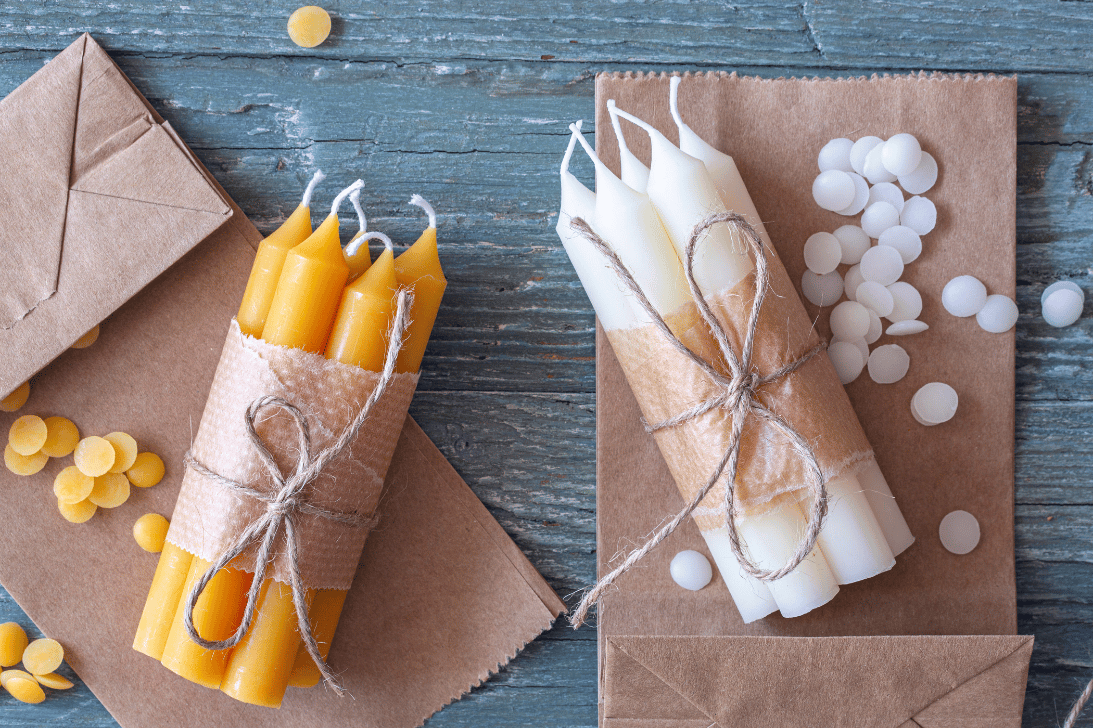 Baumkerzen Bienenwachs