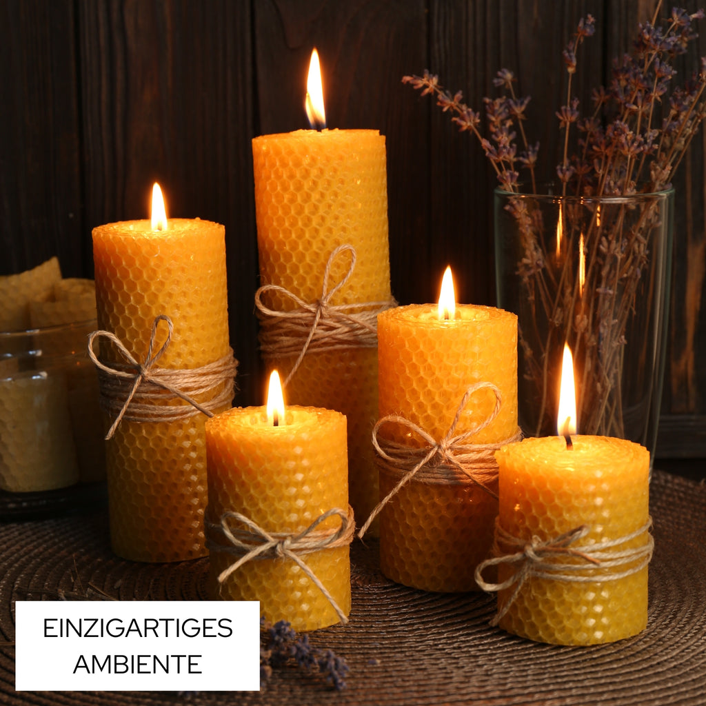 Bienenwachskerzen ambiente