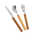 Besteck aus Olivenholz