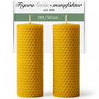 Bienenwachskerzen- Wabenkerzen 18/5cm 2er Set