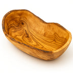 Olivenholz Obstschale rustikal