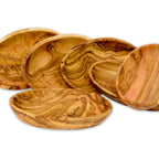 Ovales Schälchen aus Olivenholz