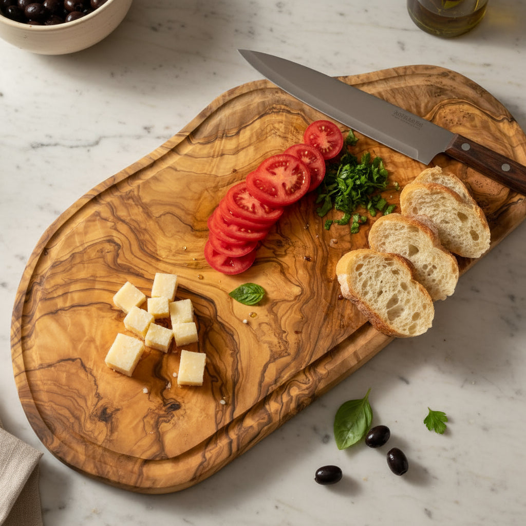 Schneidebrett aus Olivenholz