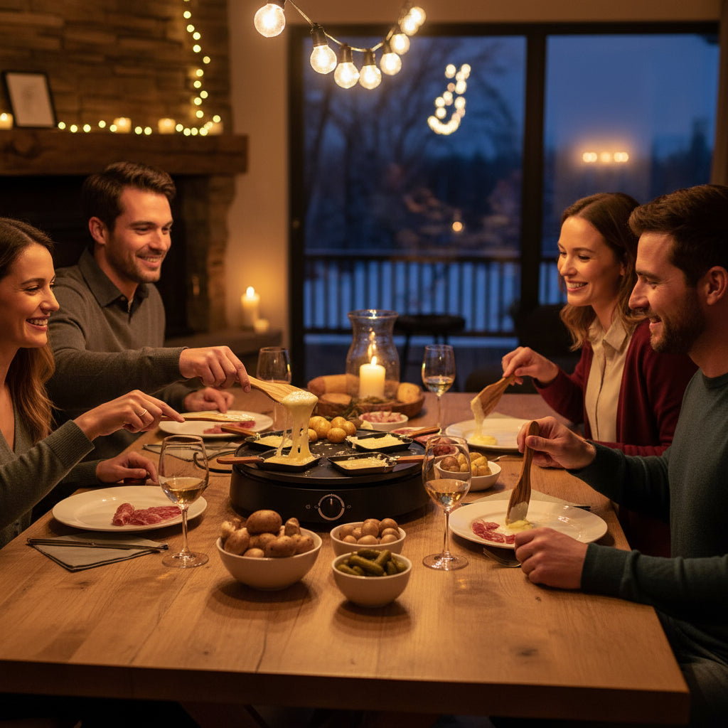 Olivenholz Raclette Schaber- 6er Set (13cm)