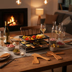 Olivenholz Raclette Schaber- 6er Set (13cm)