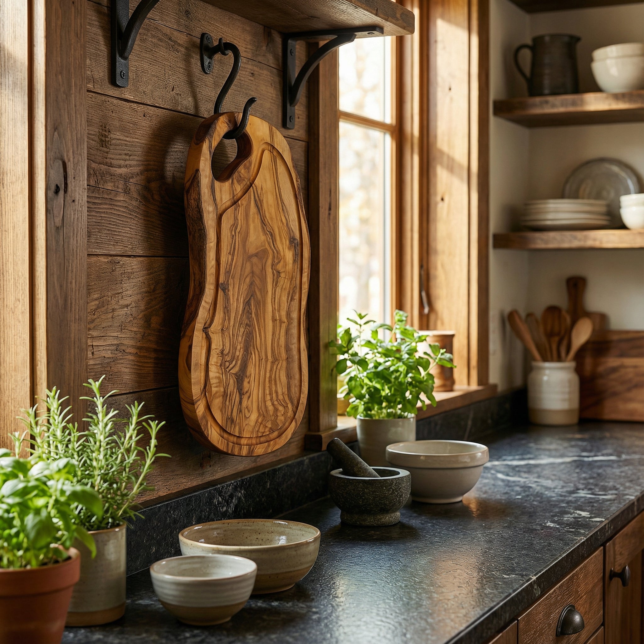 Olivenholz Schneidebrett