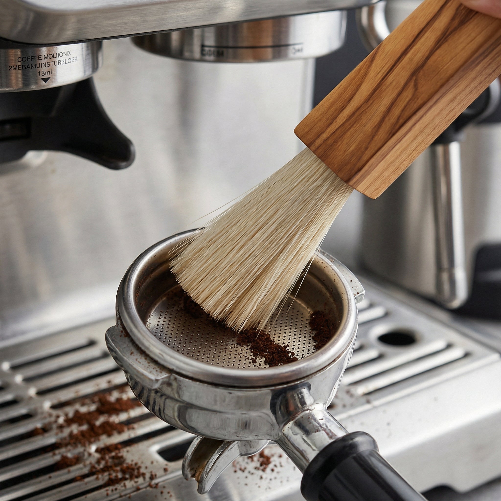 Olivenholz Baristapinsel