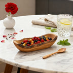 Olivenholz Servierschale rustikal