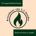 Bienenwachskerzen- Teelichter 10 Stk - figurasanta.de